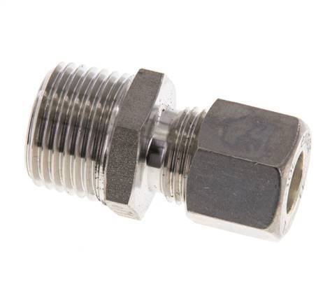 10L & R1/2'' Edelstahl-Kompressionsverschraubung mit Außengewinde 315 bar ISO 8434-1