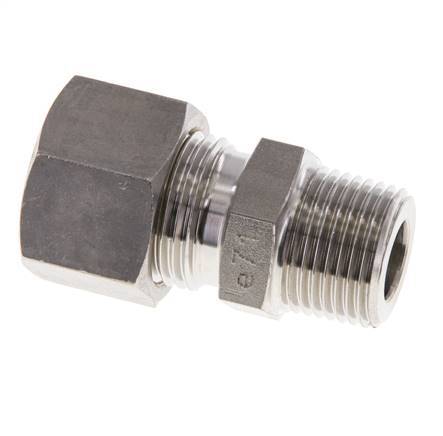 12L & R3/8'' Edelstahl-Kompressionsverschraubung mit Außengewinde 315 bar ISO 8434-1