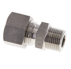 12L & R3/8'' Edelstahl-Kompressionsverschraubung mit Außengewinde 315 bar ISO 8434-1