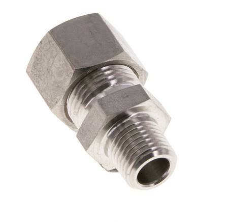 12L & R1/4'' Edelstahl-Kompressionsverschraubung mit Außengewinde 315 bar ISO 8434-1