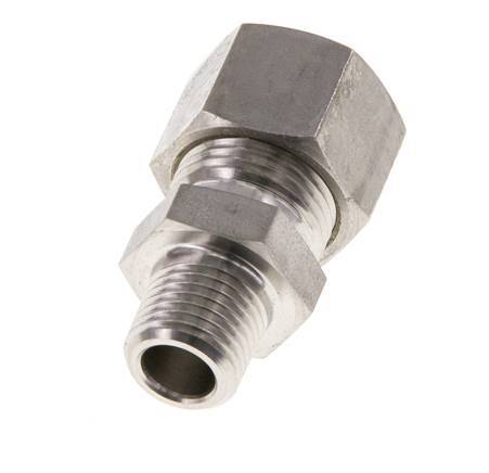12L & R1/4'' Edelstahl-Kompressionsverschraubung mit Außengewinde 315 bar ISO 8434-1