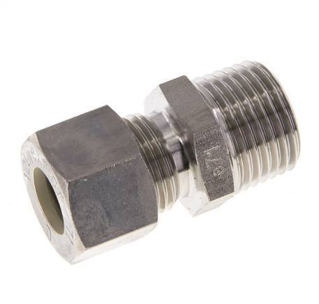 12L & R1/2'' Edelstahl-Kompressionsverschraubung mit Außengewinde 315 bar ISO 8434-1