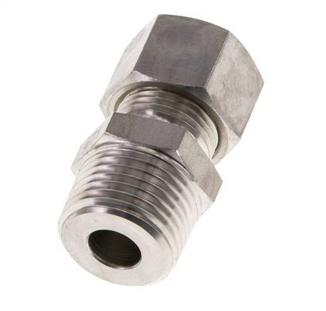 12L & R1/2'' Edelstahl-Kompressionsverschraubung mit Außengewinde 315 bar ISO 8434-1