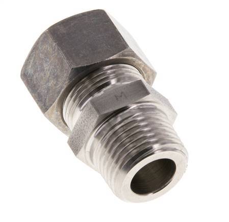 15L & R1/2'' Edelstahl-Kompressionsverschraubung mit Außengewinde 315 bar ISO 8434-1