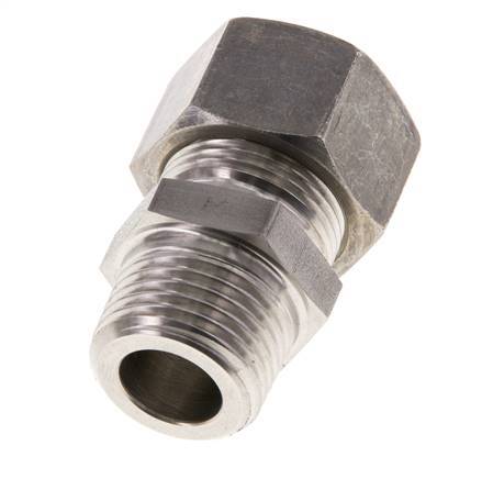 15L & R1/2'' Edelstahl-Kompressionsverschraubung mit Außengewinde 315 bar ISO 8434-1
