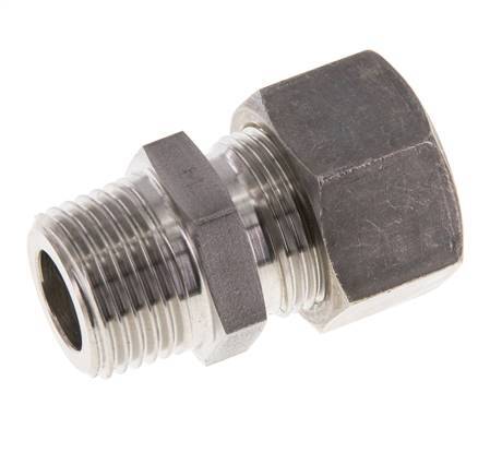 15L & R1/2'' Edelstahl-Kompressionsverschraubung mit Außengewinde 315 bar ISO 8434-1