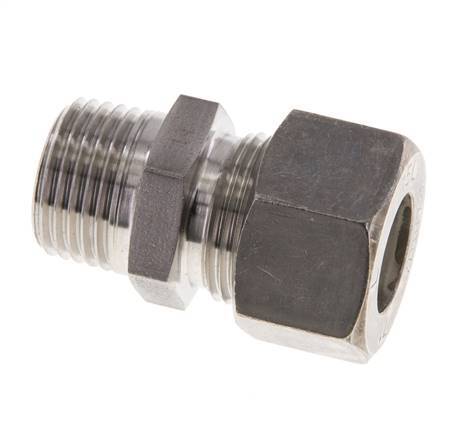 15L & R1/2'' Edelstahl-Kompressionsverschraubung mit Außengewinde 315 bar ISO 8434-1