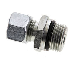 12L & UNF 7/8''-14 Verzinkter Stahl Geradeschneidende Verschraubung mit Außengewinde 315 bar ISO 8434-1