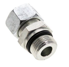 15L & UNF 7/8''-14 Verzinkter Stahl Geradeschneidende Verschraubung mit Außengewinde 315 bar ISO 8434-1