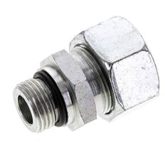 18L & UNF 3/4''-16 Zink plated Steel Straight Cutting Fitting with Male Threads 315 bar ISO 8434-1