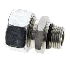 22L & UNF 7/8''-14 Zink plated Steel Straight Cutting Fitting with Male Threads 160 bar ISO 8434-1