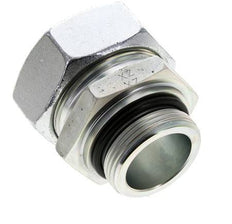 42L & UN 1-5/8''-12 Verzinkter Stahl Geradeschneidende Verschraubung mit Außengewinde 160 bar ISO 8434-1