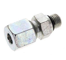 8S & UNF 7/16''-20 Verzinkter Stahl Geradeschneidende Verschraubung mit Außengewinde 630 bar ISO 8434-1