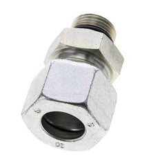 20S & UNF 7/8''-14 Verzinkter Stahl Geradeschneidende Verschraubung mit Außengewinde 400 bar ISO 8434-1