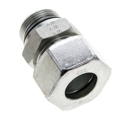 25S & UN 1-5/16''-12 Verzinkter Stahl Geradeschneidende Verschraubung mit Außengewinde 400 bar ISO 8434-1