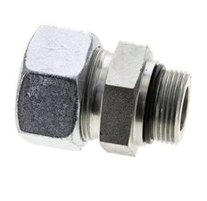 30S & UN 1-5/16''-12 Verzinkter Stahl Geradeschneidende Verschraubung mit Außengewinde 400 bar ISO 8434-1