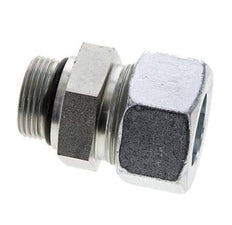 30S & UN 1-5/16''-12 Verzinkter Stahl Geradeschneidende Verschraubung mit Außengewinde 400 bar ISO 8434-1