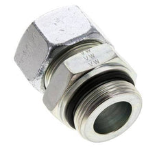 30S & UN 1-5/8''-12 Zink plated Steel Straight Cutting Fitting with Male Threads 400 bar ISO 8434-1