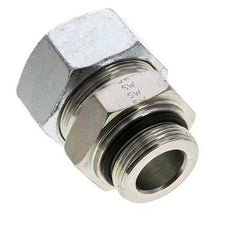 38S & UN 1-5/8''-12 Verzinkter Stahl Geradeschneidende Verschraubung mit Außengewinde 315 bar ISO 8434-1