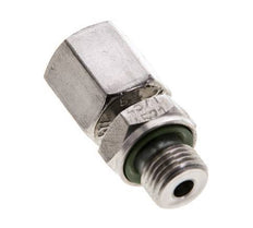 6L & M10x1 Edelstahl-Drehgelenk mit Außengewinde 315 bar FKM Einstellbar ISO 8434-1