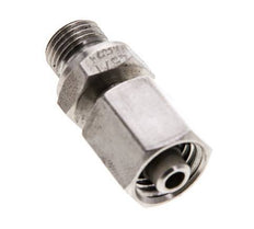 6L & M10x1 Edelstahl-Drehgelenk mit Außengewinde 315 bar FKM Einstellbar ISO 8434-1