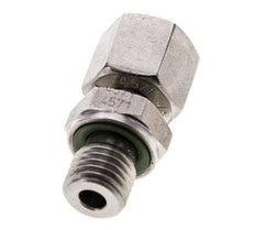 8L & M12x1,5 Edelstahl-Drehgelenk mit Außengewinde 315 bar FKM Einstellbar ISO 8434-1