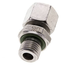10L & M14x1,5 Edelstahl, gerade drehbar mit Außengewinde 315 bar FKM Einstellbar ISO 8434-1