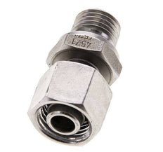 10L & M14x1,5 Edelstahl, gerade drehbar mit Außengewinde 315 bar FKM Einstellbar ISO 8434-1
