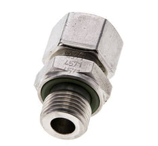 12L & M16x1,5 Edelstahl, gerade drehbar mit Außengewinde 315 bar FKM Einstellbar ISO 8434-1