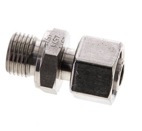 12L & M16x1,5 Edelstahl, gerade drehbar mit Außengewinde 315 bar FKM Einstellbar ISO 8434-1