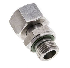 15L & M18x1.5 Edelstahl gerade drehbar mit Außengewinde 315 bar FKM Einstellbar ISO 8434-1