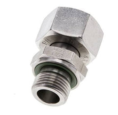15L & M18x1.5 Edelstahl gerade drehbar mit Außengewinde 315 bar FKM Einstellbar ISO 8434-1