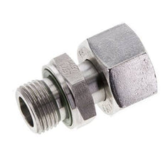 15L & M18x1.5 Edelstahl gerade drehbar mit Außengewinde 315 bar FKM Einstellbar ISO 8434-1