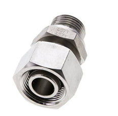 15L & M18x1.5 Edelstahl gerade drehbar mit Außengewinde 315 bar FKM Einstellbar ISO 8434-1