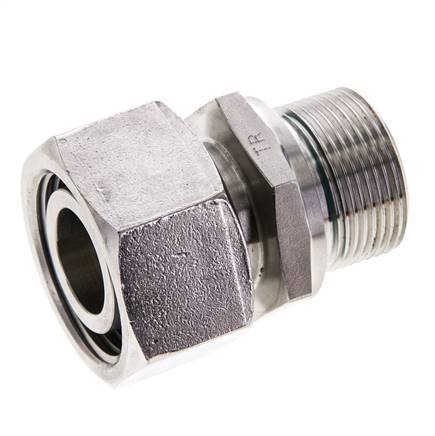 22L & M26x1,5 Edelstahl gerade drehbar mit Außengewinde 160 bar FKM Einstellbar ISO 8434-1