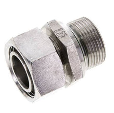 28L & M33x2 Edelstahl gerade drehbar mit Außengewinde 160 bar FKM Einstellbar ISO 8434-1