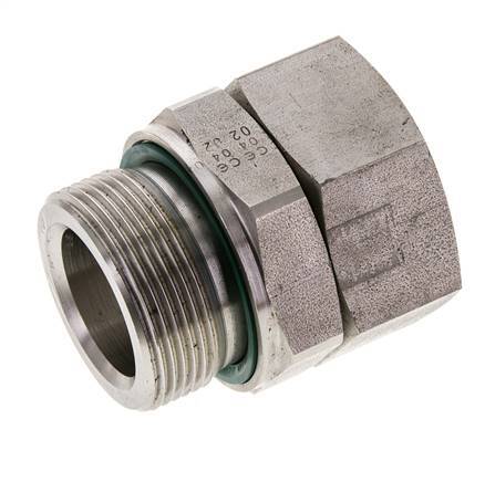 35L & M42x2 Edelstahl gerade drehbar mit Außengewinde 160 bar FKM Einstellbar ISO 8434-1
