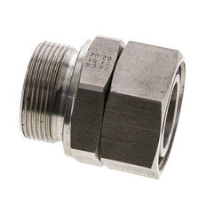 35L & M42x2 Edelstahl gerade drehbar mit Außengewinde 160 bar FKM Einstellbar ISO 8434-1