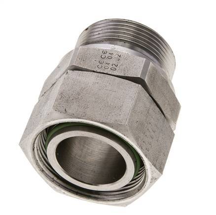 35L & M42x2 Edelstahl gerade drehbar mit Außengewinde 160 bar FKM Einstellbar ISO 8434-1