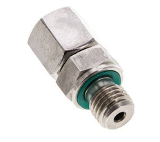 6S & M12x1,5 Edelstahl-Drehgelenk mit Außengewinde 630 bar FKM Einstellbar ISO 8434-1