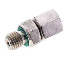 6S & M12x1,5 Edelstahl-Drehgelenk mit Außengewinde 630 bar FKM Einstellbar ISO 8434-1