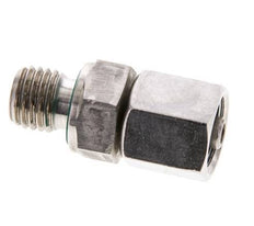 6S & M12x1,5 Edelstahl-Drehgelenk mit Außengewinde 630 bar FKM Einstellbar ISO 8434-1