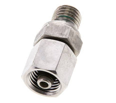 6S & M12x1,5 Edelstahl-Drehgelenk mit Außengewinde 630 bar FKM Einstellbar ISO 8434-1