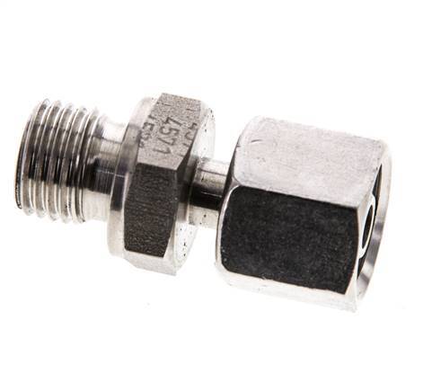 8S & M14x1,5 Edelstahl-Drehgelenk mit Außengewinde 630 bar FKM Einstellbar ISO 8434-1