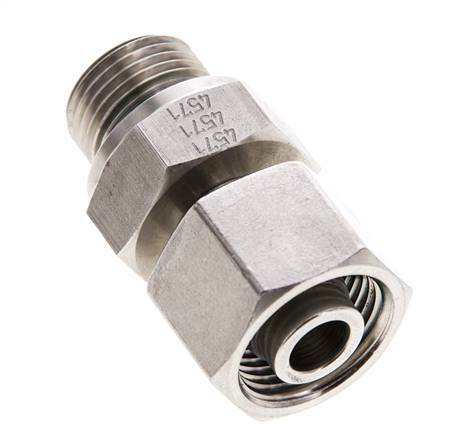 12S & M18x1,5 Edelstahl-Drehgelenk mit Außengewinde 630 bar FKM Einstellbar ISO 8434-1