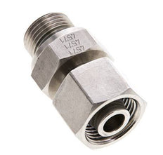 12S & M18x1,5 Edelstahl-Drehgelenk mit Außengewinde 630 bar FKM Einstellbar ISO 8434-1