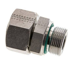 25S & M33x2 Edelstahl-Drehgelenk mit Außengewinde 400 bar FKM Einstellbar ISO 8434-1