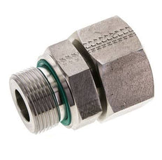 25S & M33x2 Edelstahl-Drehgelenk mit Außengewinde 400 bar FKM Einstellbar ISO 8434-1