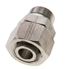 25S & M33x2 Edelstahl-Drehgelenk mit Außengewinde 400 bar FKM Einstellbar ISO 8434-1