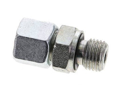 10L & M14x1,5 Verzinkter Stahl, gerade drehbar mit Außengewinde 315 bar NBR O-Ring Dichtungskonus Einstellbar ISO 8434-1
